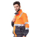 Customized logo high visibility reflective safety protective jacket